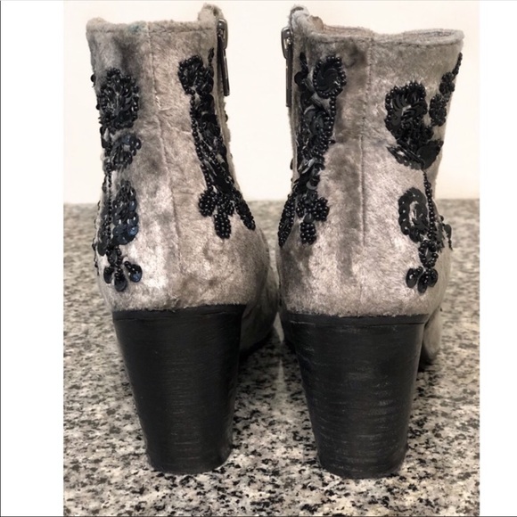 Free People Bead&Sequin Embroidered Booties - Picture 4 of 8